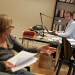 #EXCLUSIF# au QG de campagne de l'UDF, Francois Bayrou apporte les dernieres corrections au discours qu'il donnera ce soir lors de son meeting au Zenith de Paris. aux cotes de Marielle de Sarnez, directrice de sa campagne#EXCLUSIF# thumbnail