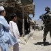 PATROUILLE DU 3EME RIMA DANS LE VILLAGE DE TAGAB, DANS LA VALLEE DE LA KAPISA. thumbnail
