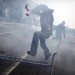 MANIFESTATION LORS DU CONTRE-SOMMET DE L'OTAN A STRASBOURG. thumbnail