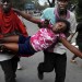 MANIFESTATIONS ET HEURTS DES SYMPATISANTS DU CANDIDAT MARTELLY SUITE AUX RESULTATS DE LA PRESIDENTIELLE. thumbnail