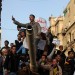 3EME JOUR DE MANIFESTATION AU CAIRE CONTRE LA DICTATURE DU PRESIDENT MOUBARAK. thumbnail