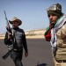 BATTLE IN LIBYA BETWEEN REBELS AND PRO KADHAFI, ON THE FRONT LINE. thumbnail