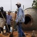 CHANTIER DU STADE DE JUBA RENOVE POUR LA CEREMONIE D'INDEPENDANCE DU SUD SOUDAN. thumbnail