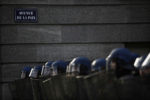 MANIFESTATION LORS DU CONTRE-SOMMET DE L'OTAN A STRASBOURG. thumbnail
