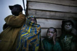 CAMPS DE REFUGIES DE KIBATI, A LA SORTIE DE GOMA, DANS LA REGION NORD-KIVU DE LA REPUBLIQUE DEMOCRATIQUE DU CONGO. thumbnail