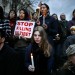 MANIFESTATION DEVANT L'AMBASSADE DE CHINE CONTRE LA REPRESSION CHINOISE FAITE AU TIBET. thumbnail