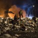 MOUVEMENT PRO-EUROPEEN EN UKRAINE: OCCUPATION DE LA PLACE DE L'INDEPENDANCE A KIEV PAR LES OPPOSANTS AU PRESIDENT IANOUKOVITCH. thumbnail
