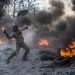 MOUVEMENT DE CONTESTATION PRO-EUROPEEN EN UKRAINE: OCCUPATION DE LA PLACE DE L'INDEPENDANCE A KIEV PAR LES OPPOSANTS AU PRESIDENT IANOUKOVITCH. thumbnail