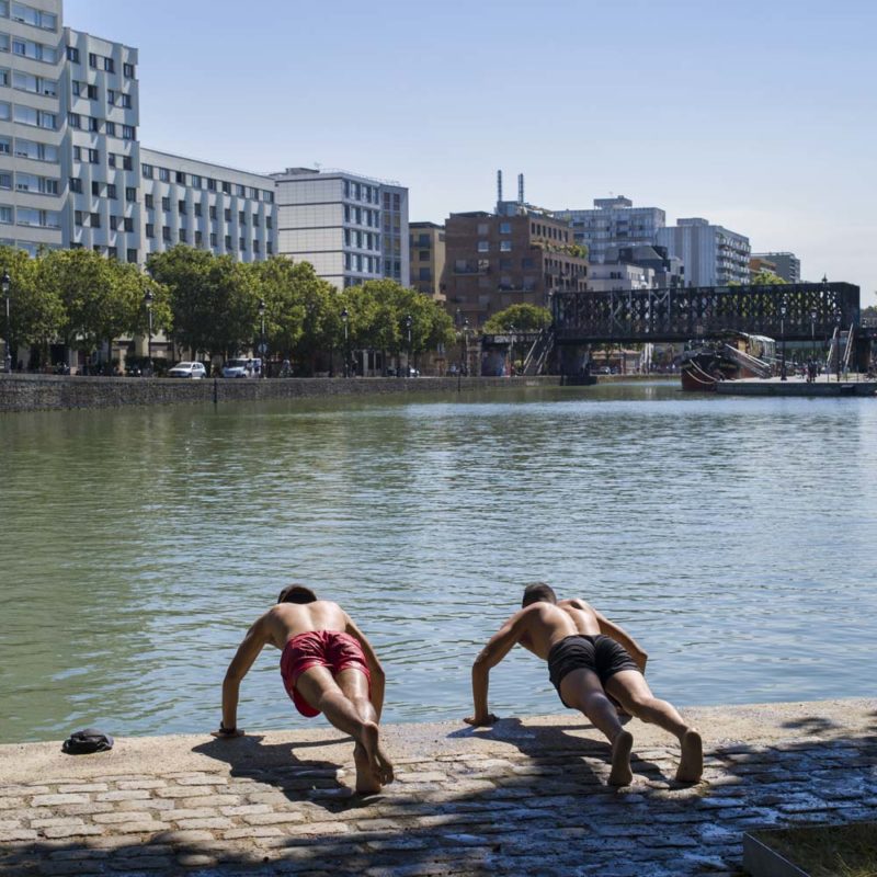 CANAL DE L'OURCQ, ETE 2019.