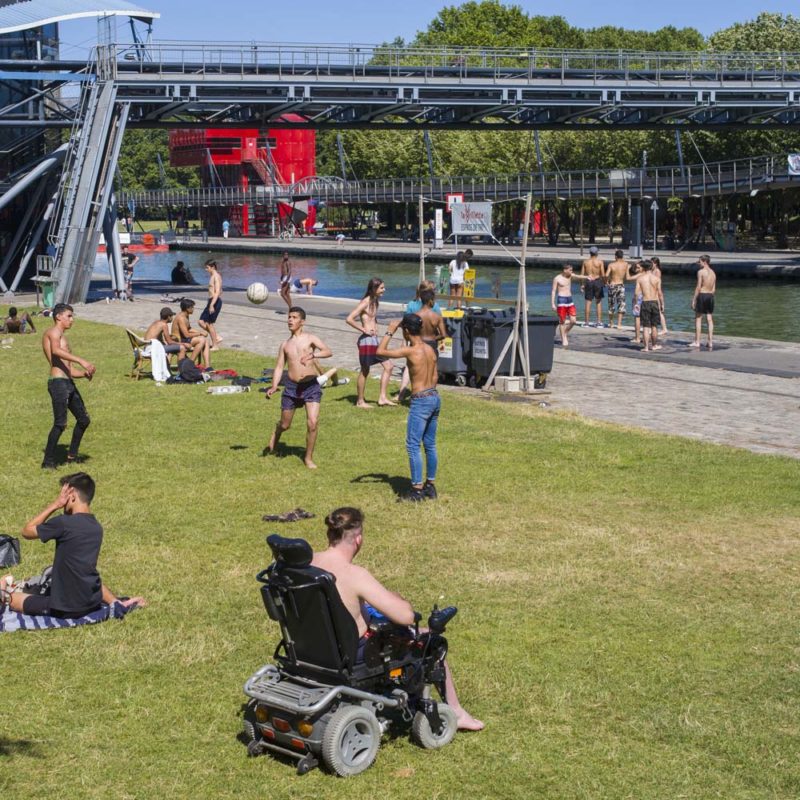 CANAL DE L'OURCQ, ETE 2019.