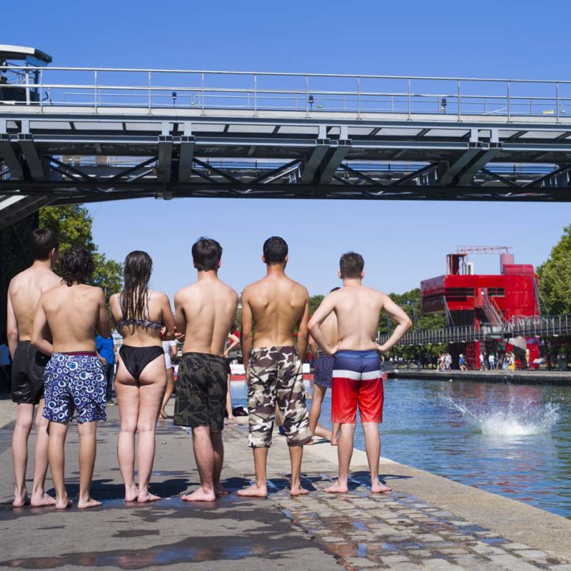 CANAL DE L'OURCQ, ETE 2019.