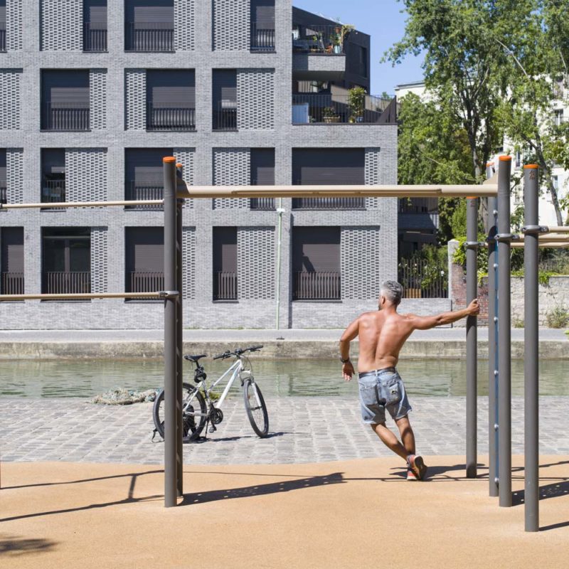 CANAL DE L'OURCQ, ETE 2019.