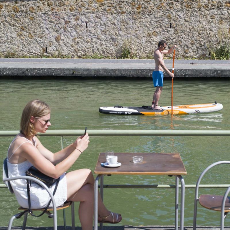 CANAL DE L'OURCQ, ETE 2019.