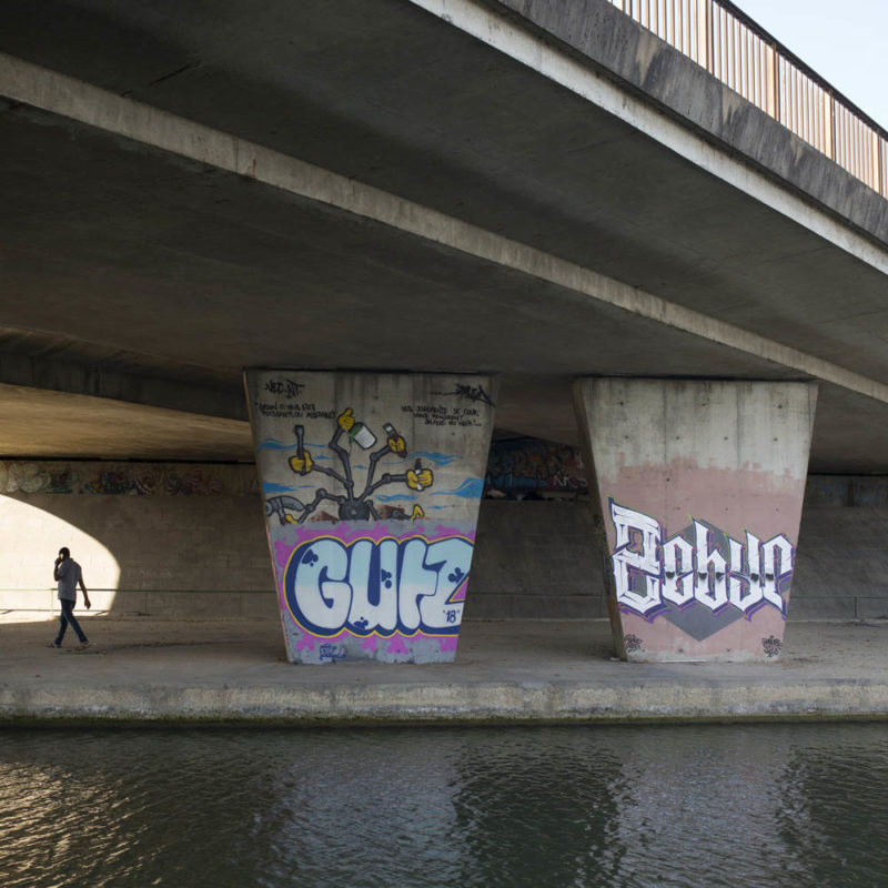 CANAL DE L'OURCQ, SEINE-SAINT-DENIS.