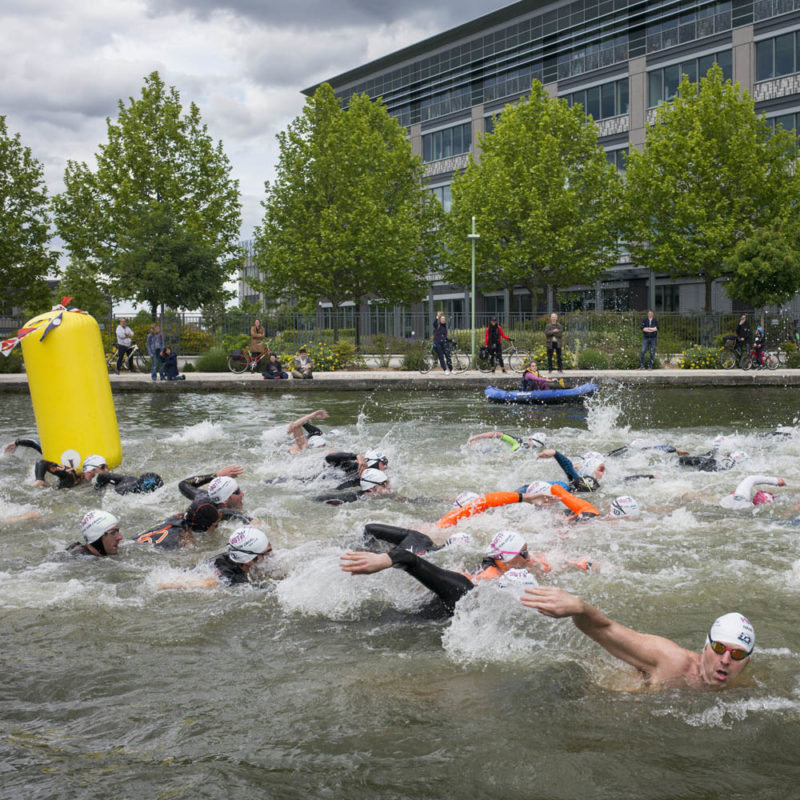 2EME EDITION DE NAGE TON CANAL, A PANTIN.