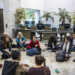 ACTION DE MILITANTS ECOLOGIQUES CONTRE LE PROJET EUROPACITY ET LA GARE DE GONESSE. thumbnail