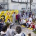 ACTION DE BLOCAGE DU CHANTIER DU GRAND PARIS PAR LE COLLECTIF POUR LES TERRES DE GONESSE. thumbnail