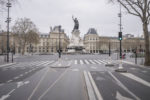 PARIS, VILLE DESERTEE DURANT LE CONFINEMENT DE L'EPIDEMIE DU CORONAVIRUS. thumbnail