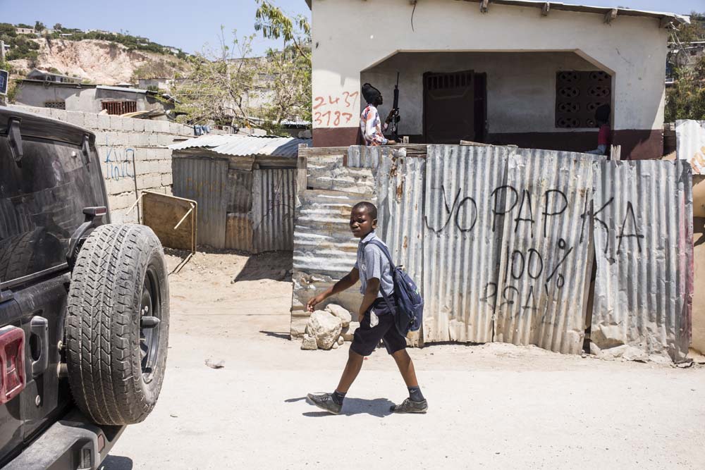 REPORTAGE SUR LES CONSEQUENCES DE LA GUERRE DES GANGS A PORT-AU-PRINCE.