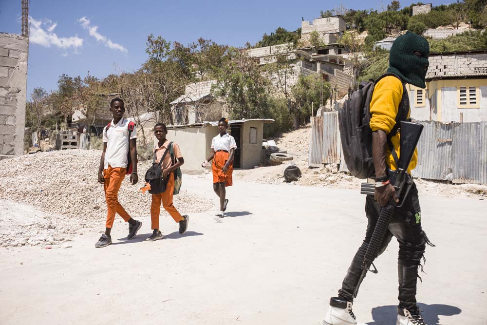 REPORTAGE SUR LES CONSEQUENCES DE LA GUERRE DES GANGS A PORT-AU-PRINCE.