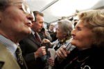 Voeux a la presse de Francois Bayrou, au siege de l' UDF. thumbnail