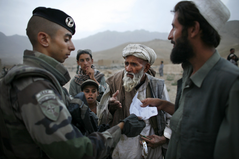 L'ARMEE FRANCAISE EN AFGHANISTAN.