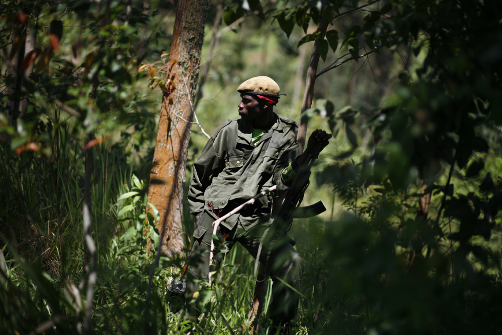 LES TROUPES DE L'ARMEE GOUVERNEMENTALE DU CONGO, REORGANISENT LEURS POSITIONS DANS LA REGION NORD-KIVU.