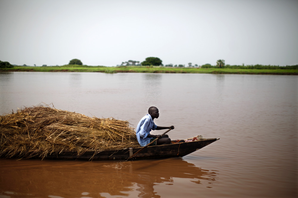 REPORTAGE DANS LE VILLAGE DE KANAL, DANS L'ETAT DE JONGLEI, AU SUD SOUDAN.