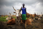 REPORTAGE DANS LE VILLAGE DE KANAL, DANS L'ETAT DE JONGLEI, AU SUD SOUDAN. thumbnail