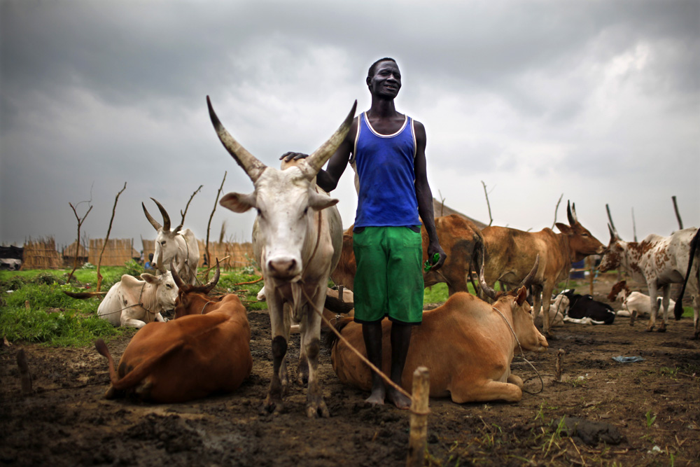 REPORTAGE DANS LE VILLAGE DE KANAL, DANS L'ETAT DE JONGLEI, AU SUD SOUDAN.