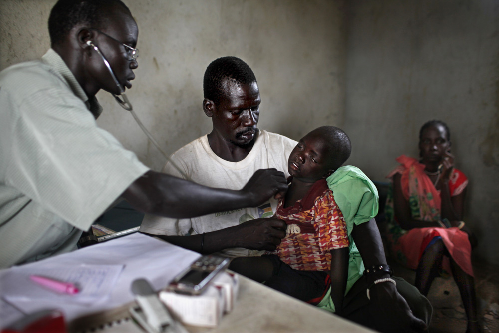 REPORTAGE DANS LE VILLAGE DE KANAL, DANS L'ETAT DE JONGLEI, AU SUD SOUDAN.