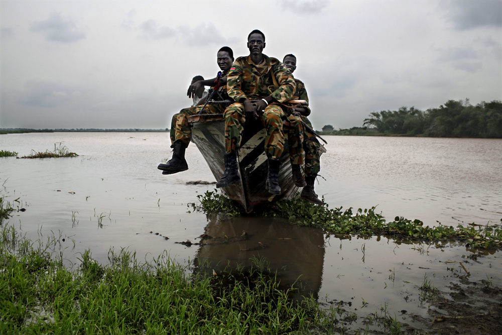 REPORTAGE DANS LE VILLAGE DE KANAL, DANS L'ETAT DE JONGLEI, AU SUD SOUDAN.