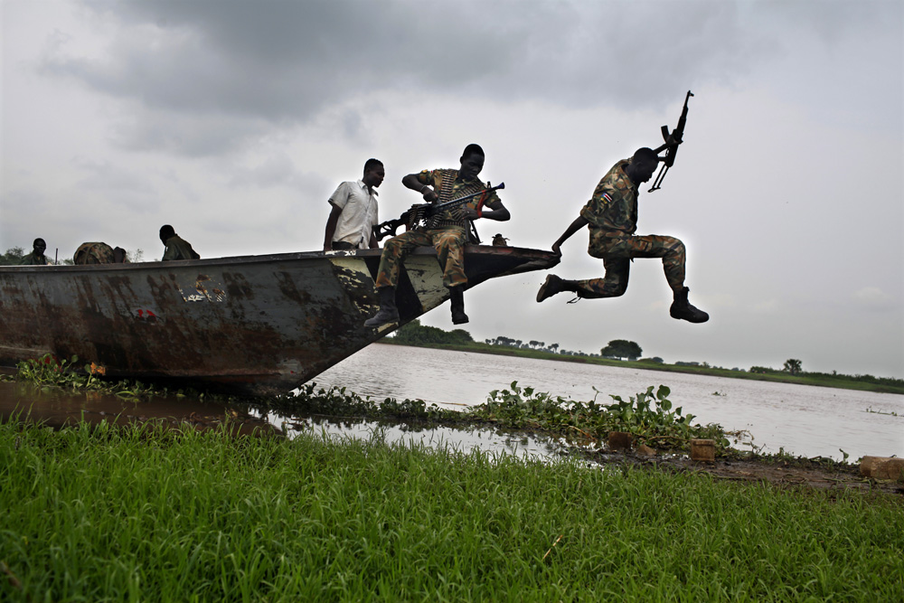 REPORTAGE DANS LE VILLAGE DE KANAL, DANS L'ETAT DE JONGLEI, AU SUD SOUDAN.