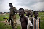 REPORTAGE DANS LE VILLAGE DE KANAL, DANS L'ETAT DE JONGLEI, AU SUD SOUDAN. thumbnail