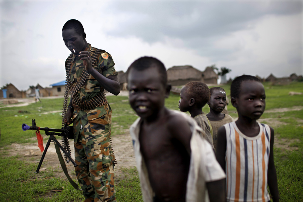 REPORTAGE DANS LE VILLAGE DE KANAL, DANS L'ETAT DE JONGLEI, AU SUD SOUDAN.