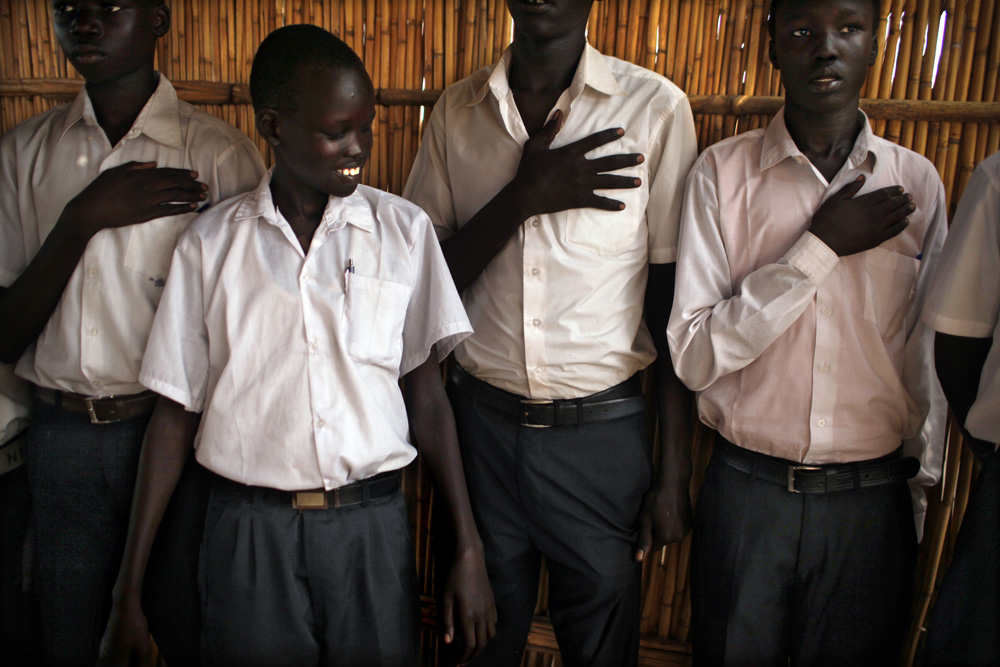 REPORTAGE DANS LE VILLAGE DE KANAL, DANS L'ETAT DE JONGLEI, AU SUD SOUDAN.