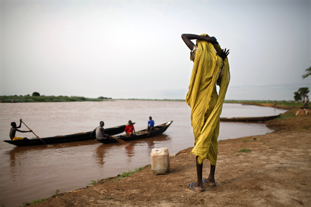 REPORTAGE DANS LE VILLAGE DE KANAL, DANS L'ETAT DE JONGLEI, AU SUD SOUDAN.