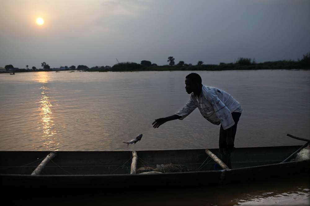 REPORTAGE DANS LE VILLAGE DE KANAL, DANS L'ETAT DE JONGLEI, AU SUD SOUDAN.