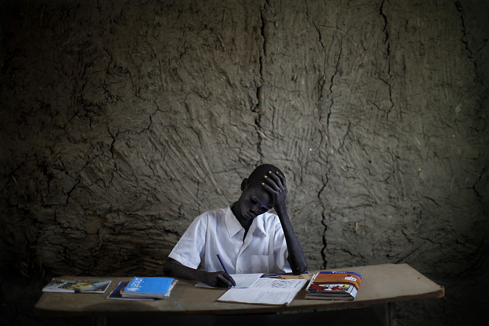 REPORTAGE DANS LE VILLAGE DE KANAL, DANS L'ETAT DE JONGLEI, AU SUD SOUDAN.