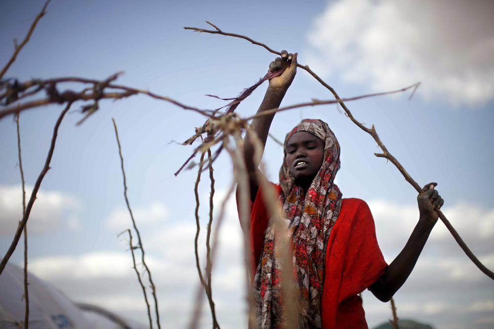 LE CAMP DE DADAAB, A L'EST DU KENYA, EST CONSIDERE COMME LE PLUS GRAND CAMP DE REFUGIES AU MONDE.