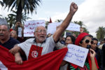 MANIFESTATION A TUNIS POUR LA LAICITE EN TUNISIE. thumbnail