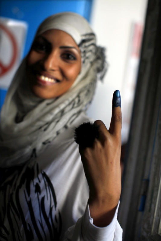 ELECTION DE L'ASSEMBLEE CONSTITUANTE EN TUNISIE.