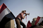 RASSEMBLEMENT SUR LA PLACE TAHRIR POUR DENONCER LE COUP INSTITUTIONNEL DES MILITAIRES AU POUVOIR. thumbnail