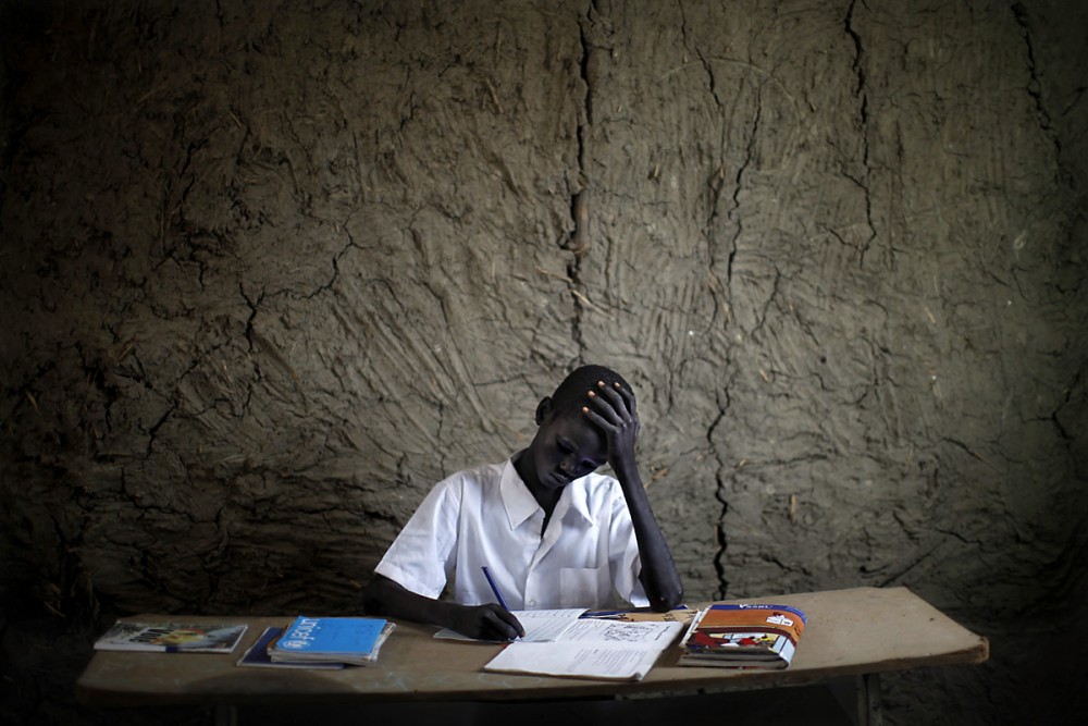 REPORTAGE DANS LE VILLAGE DE KANAL, DANS L'ETAT DE JONGLEI, AU SUD SOUDAN.