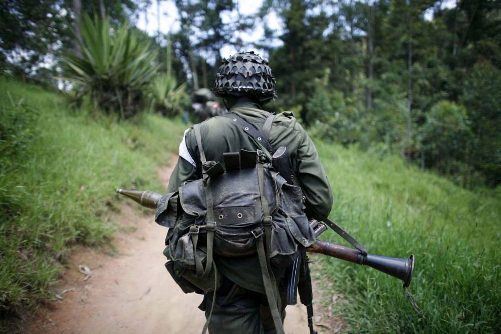 LES TROUPES DE L'ARMEE GOUVERNEMENTALE DU CONGO, REORGANISENT LEURS POSITIONS DANS LA REGION NORD-KIVU.