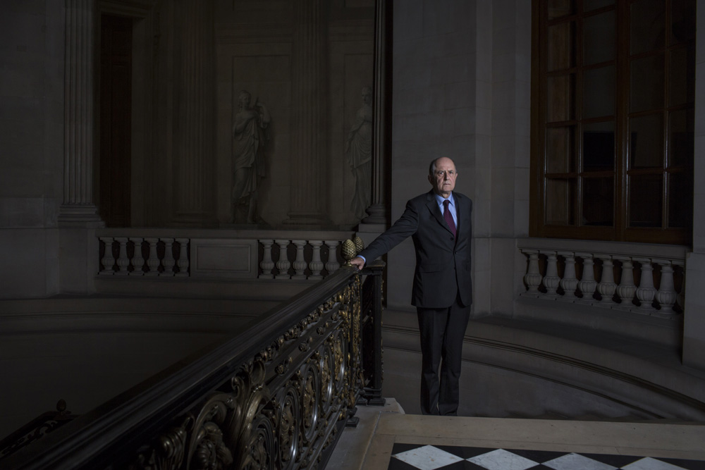 PORTAIT DE JEAN-MARC SAUVE, VICE-PRESIDENT DU CONSEIL DE L'ETAT.