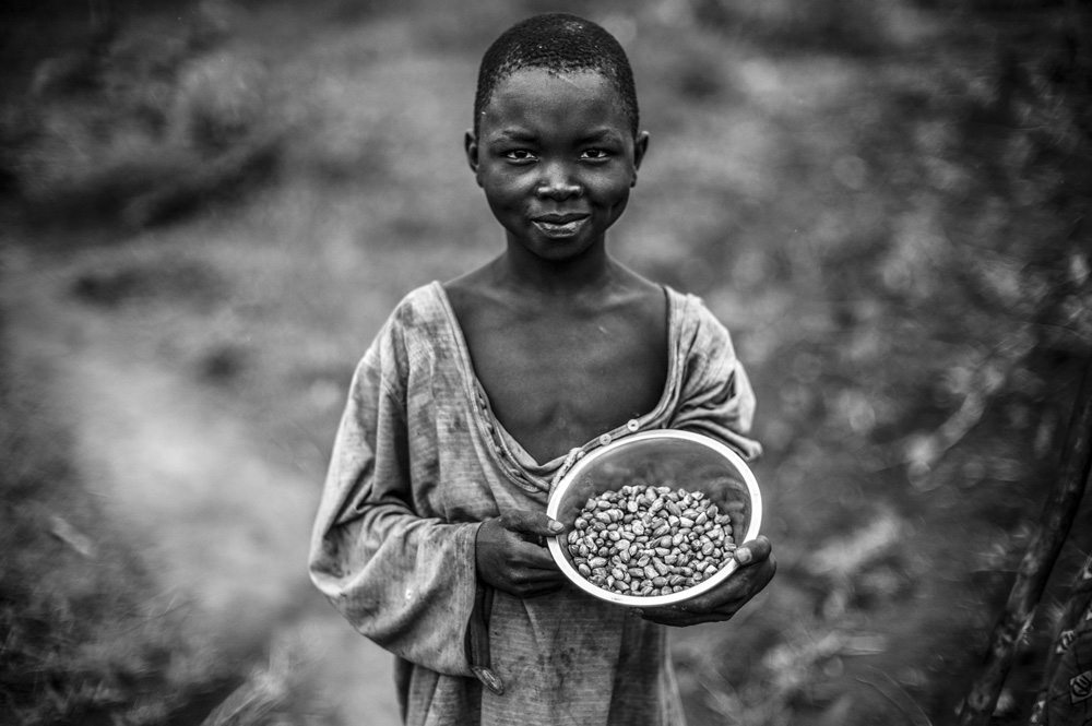 REPORTAGE SUR LA SITUATION ALIMENTAIRE DANS LE CAMP DE DOSSEYE, AU SUD DU TCHAD.