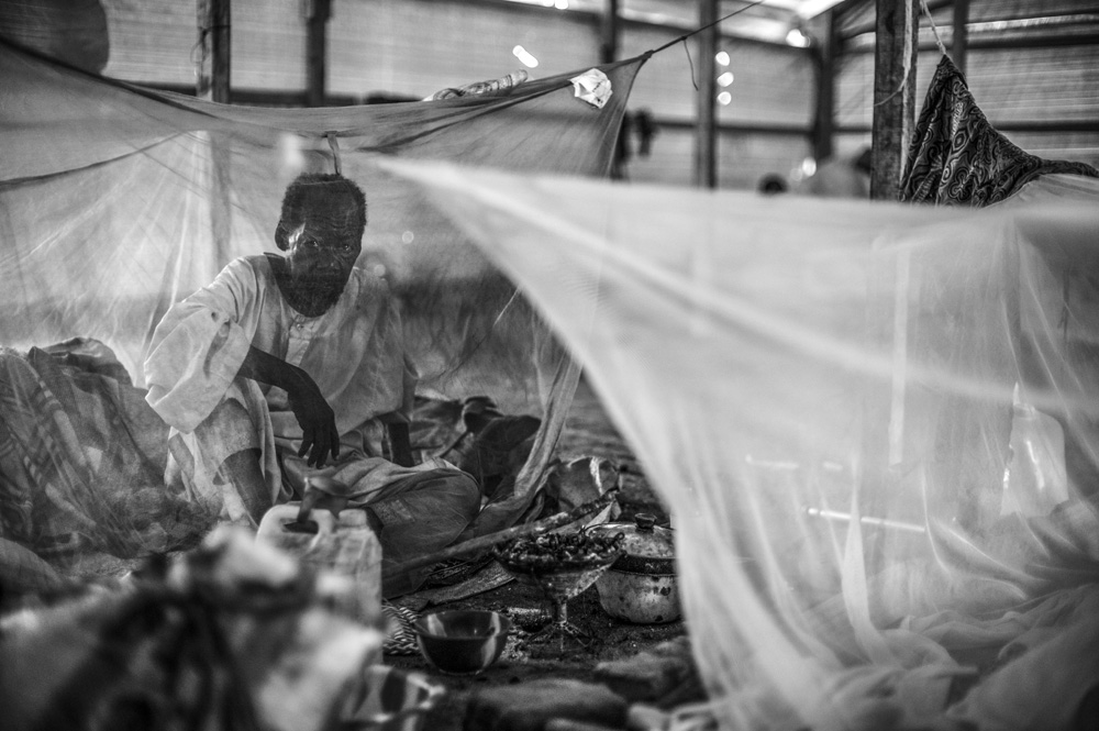 REPORTAGE SUR LA SITUATION ALIMENTAIRE DANS LE CAMP DE DOSSEYE, AU SUD DU TCHAD.