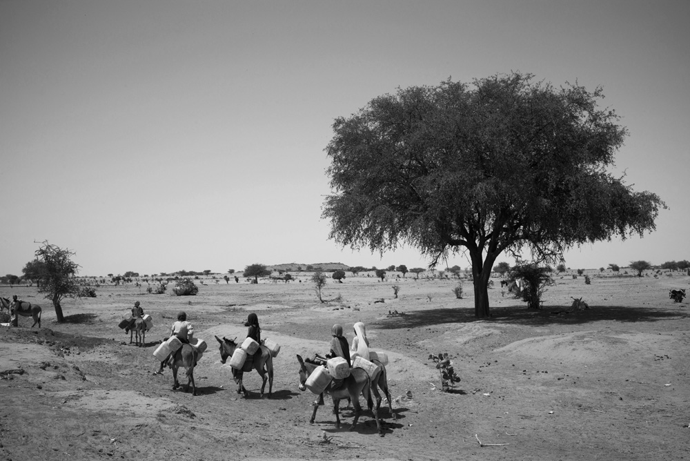 REPORTAGE SUR LA SITUATION ALIMENTAIRE DANS LE CAMP DE IRIDIMI, A L'EST DU TCHAD.