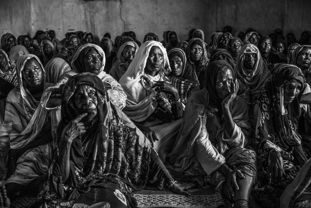 REPORTAGE SUR LA SITUATION ALIMENTAIRE DANS LE CAMP DE IRIDIMI, A L'EST DU TCHAD.